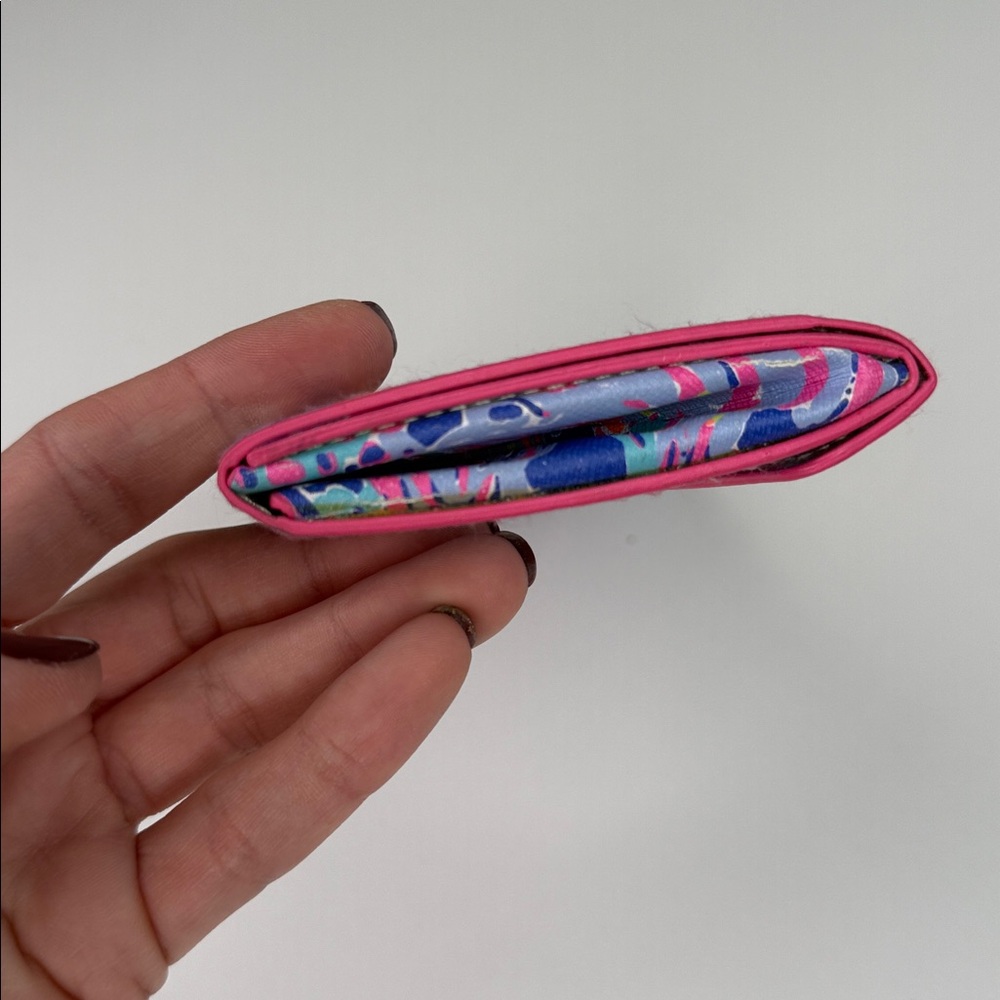 Lilly Pulitzer Sunglass Case Shrimply Chic snap wallet - Picture 4 of 12